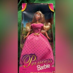 Princess Barbie Doll in Pink Gown